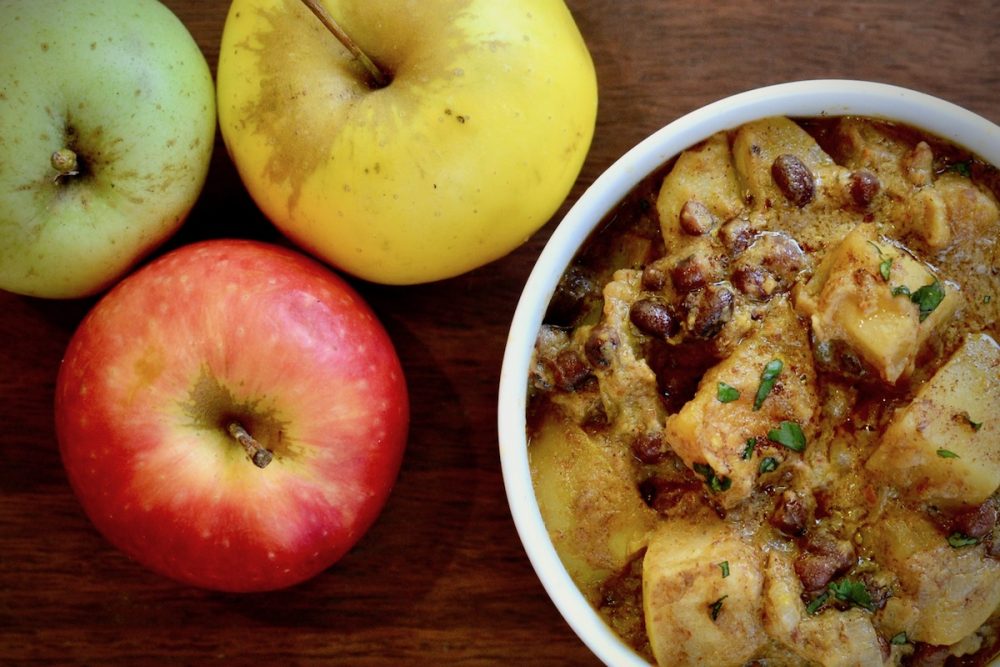 The Infamous Apple Curry Vegan on Board