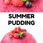 A delicious fruity dessert made from lots of red summer fruits, white bread and sugar. Brought to you by Vegan On Board