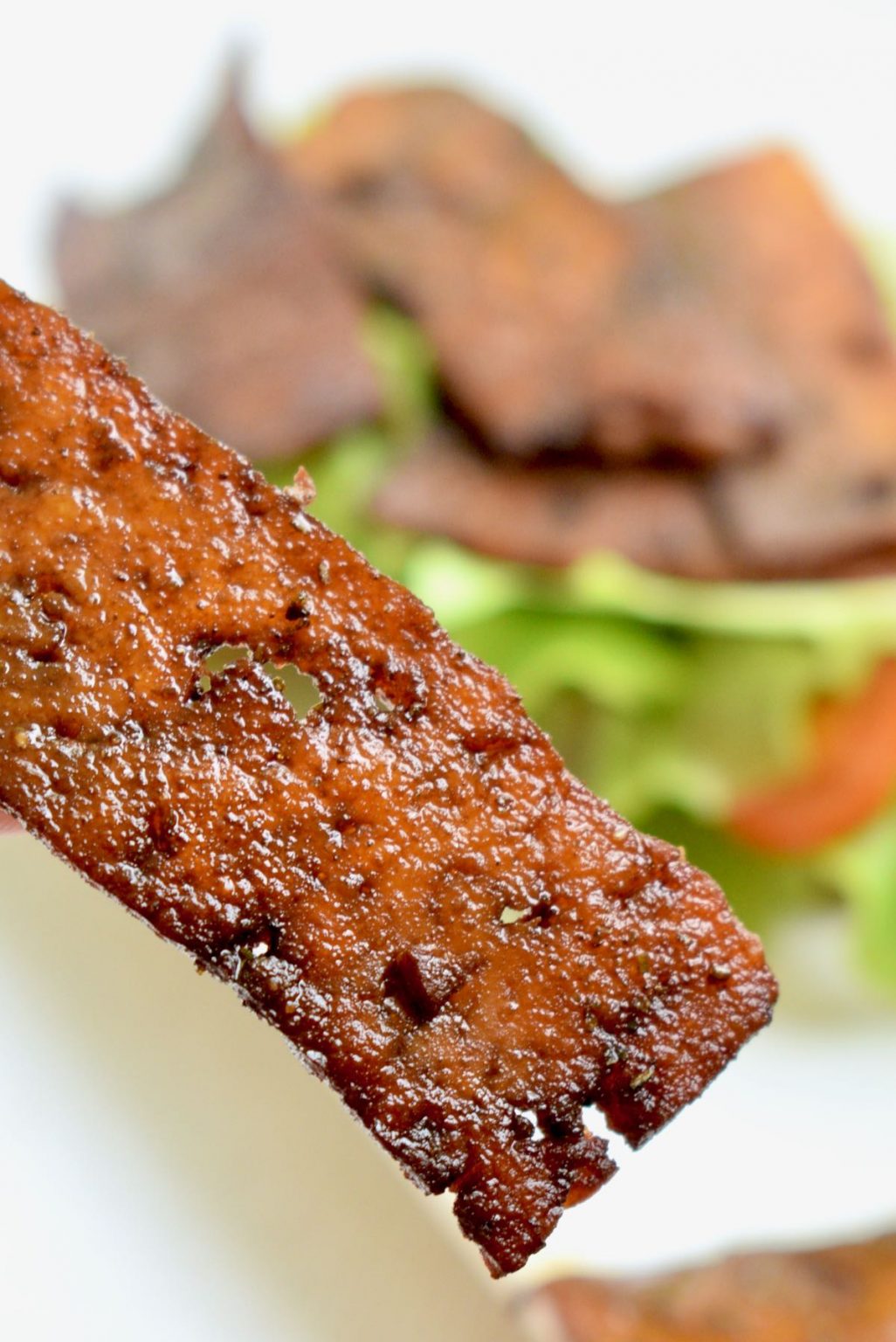 Easy Tofu Bacon Vegan on Board