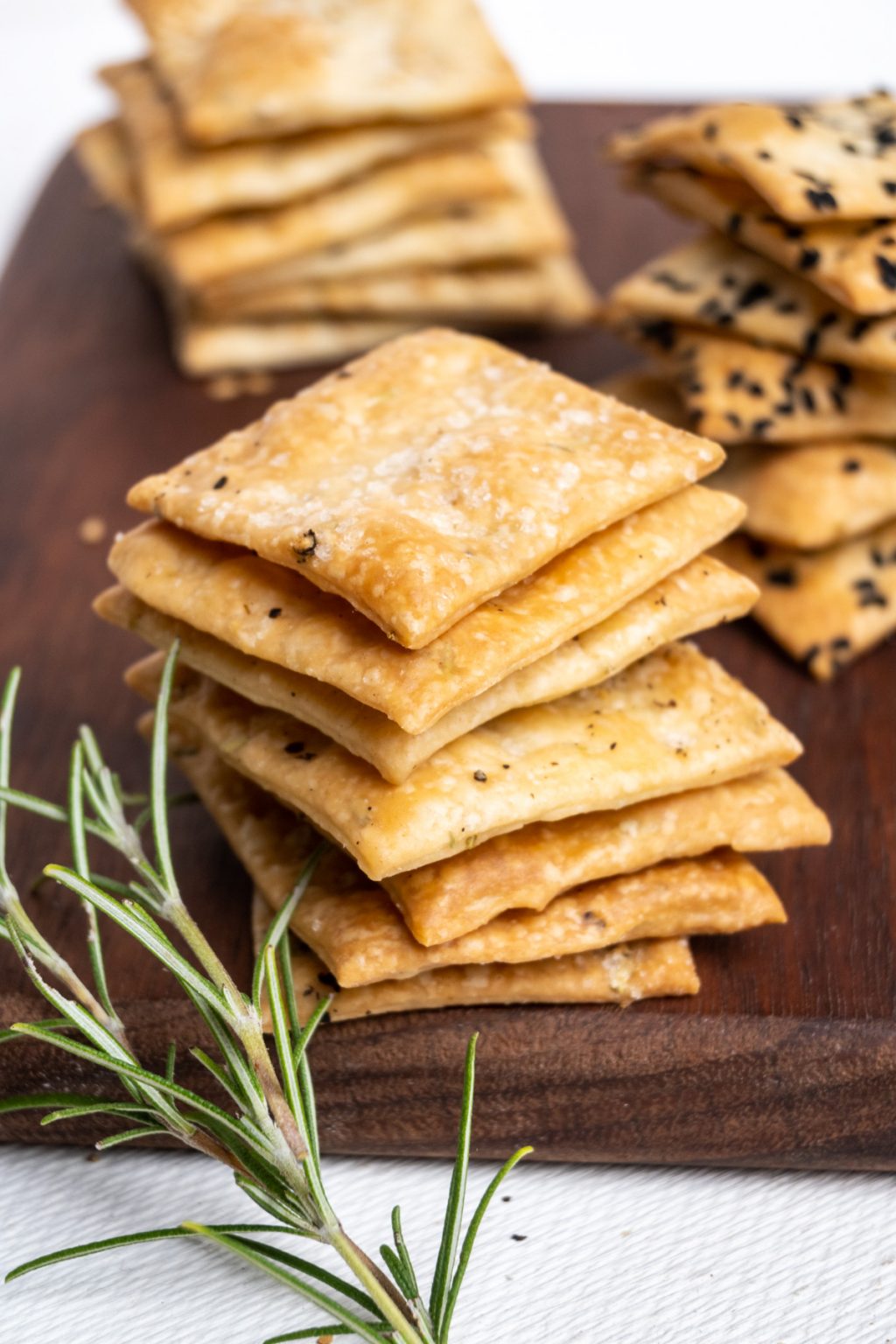 Easy Vegan Crackers Vegan on Board