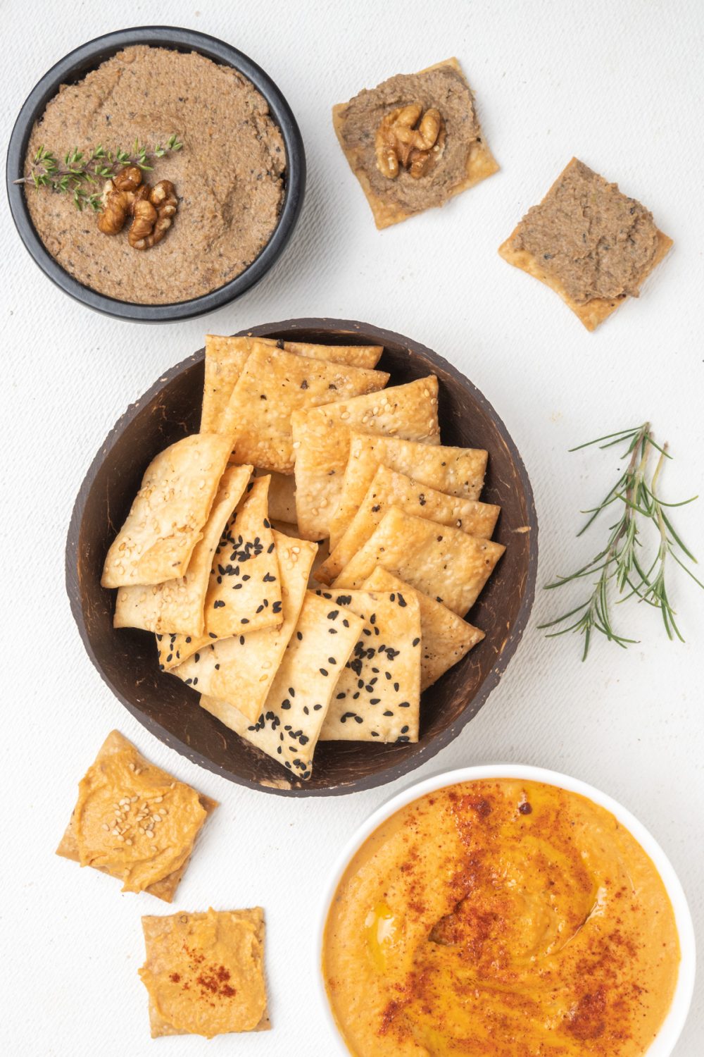 Easy Vegan Crackers Vegan on Board