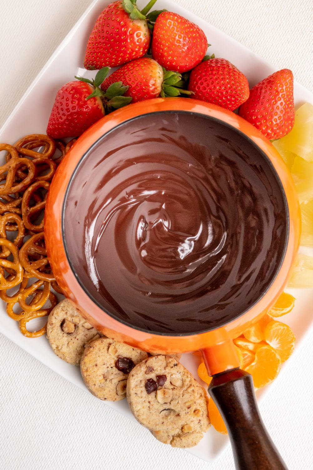 Vegan Chocolate Fondue Vegan on Board