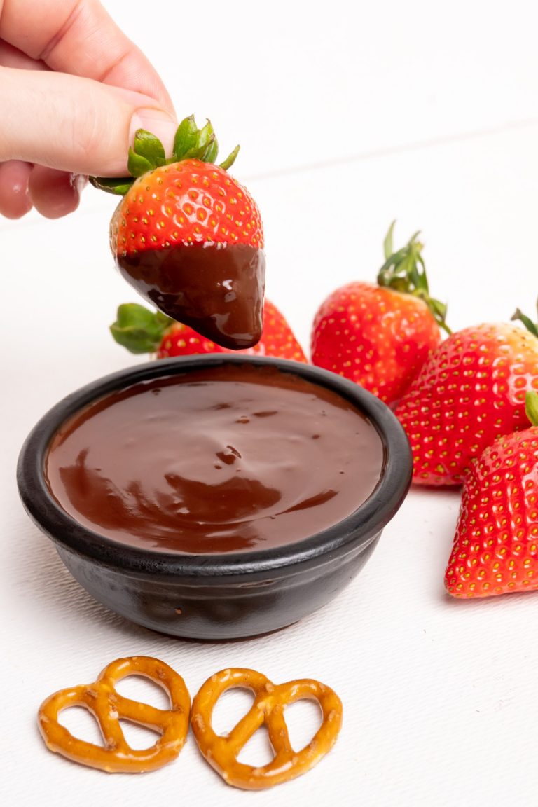 Vegan Chocolate Fondue Vegan on Board