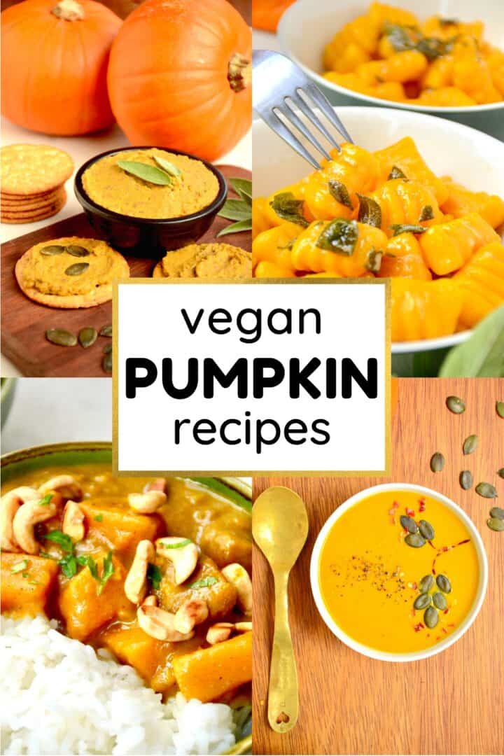 Delicious Vegan Pumpkin Recipes for Dinner and Dessert! - Vegan on Board
